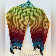 Rainbow ombre chevron for sale  Mcdonough