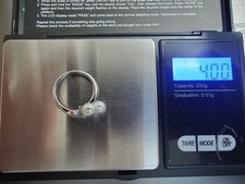 Goldring weißgold 14k gebraucht kaufen  Bornheim