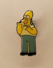 Homer simpson pin for sale  PETERHEAD