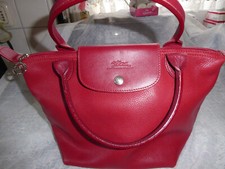 Longchamp leder henkeltasche gebraucht kaufen  Bielefeld