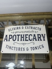 Apothecary rustic wooden for sale  Fort Lauderdale