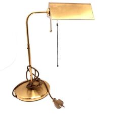 Bankerlampe metall gold gebraucht kaufen  Marl