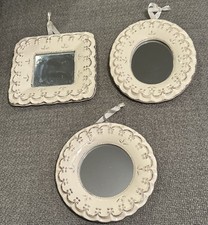 White ceramic mirror for sale  Mantua