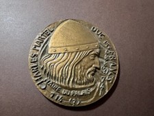 Médaille bronze charles d'occasion  Lourdes