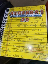 Algebra teaching textbook for sale  Mckinney