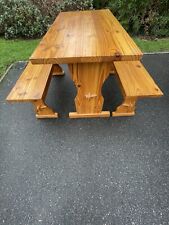 Vintage pine table for sale  DAGENHAM