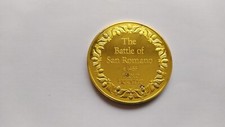 Usado, Medalha folheada a ouro prata à prova dos Estados Unidos - A Batalha de San Romano 1455 comprar usado Usado, Medalha folheada a ouro prata à prova dos Estados Unidos - A Batalha de San Romano 1455 comprar usado  Enviando para Brazil
