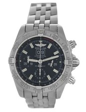 Breitling Blackbird A44359 cronógrafo cronômetro data aço 44MM masculino automático comprar usado  Enviando para Brazil