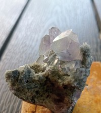 Fluorite viola matrice usato  Ornavasso
