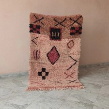 Moroccan Handmade Berber Rug, Beni ourain Rug,Berber carpet,vintage Rug comprar usado  Enviando para Brazil