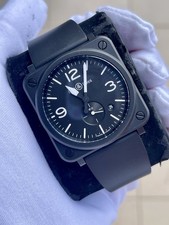 Usado, Caixa de relógio e papéis Bell & Ross BR S caixa de cerâmica preta comprar usado  Enviando para Brazil