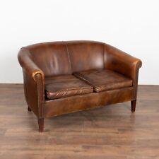 Vintage brown leather for sale  Round Top