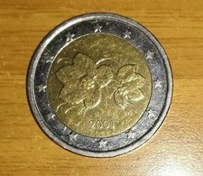 Moneta euro finlandia usato  Torino