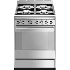 Smeg cooker stainless for sale  WIGSTON