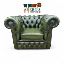 Antique green leather for sale  BOSTON