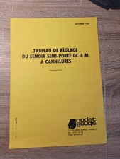 Livret tableau regalge d'occasion  Les Bordes