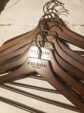 Lote de 10 dez cabides de madeira Filson originais autênticos comprar usado  Enviando para Brazil