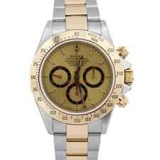 Rolex Daytona Cosmograph CHAMPAGNE 40mm ZENITH Acero Inoxidable 18K Oro Amarillo 16523 segunda mano  Embacar hacia Argentina