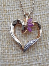 Designer heart 925 for sale  Plano