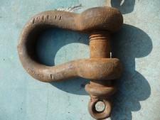 Steel bow shackle for sale  BISHOP'S STORTFORD