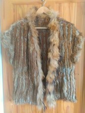 Fur vest raccoon for sale  LONDON