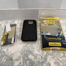 Capa protetora de tela OtterBox preta para celular Samsung Galaxy S6 nova comprar usado Capa protetora de tela OtterBox preta para celular Samsung Galaxy S6 nova comprar usado  Enviando para Brazil