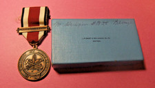 Lata. Medalha Corps of Commissionaires #1825 com barra, fita, original. Caixa comprar usado  Enviando para Brazil