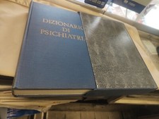 Libro dizionario psichiatria usato  Italia