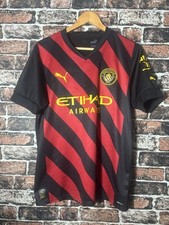 Usado, Puma Manchester City 2022/2023 away football shirt jersey size L large comprar usado  Enviando para Brazil