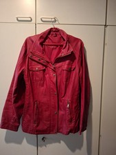 Rote damen kunstlederjacke gebraucht kaufen  Potsdam