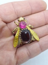 Ancienne broche abeille d'occasion  Plan-de-Cuques