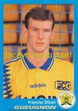 095 FRANCISC DICAN ROMANIA # FC GUEUGNON STICKER PANINI FOOT 1995 1996 comprar usado  Enviando para Brazil