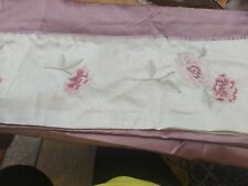 Curtains pink silk for sale  OSWESTRY