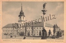 PK - Warszawa - Warszawa - Zamek Królewski - Zamek Królewski - Polen-Polska ~1940 na sprzedaż  Wysyłka do Poland