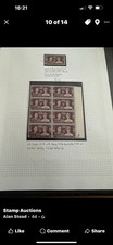 Stamps 1937 coronation for sale  SKEGNESS