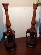 Vintage carved teak for sale  Marion Station