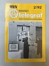 Mvv telegraf 1992 gebraucht kaufen  München