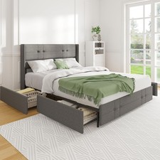 bed frame wooden box for sale  Haltom City