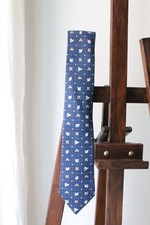 Hermès cravate bleu d'occasion  Paris XVIII