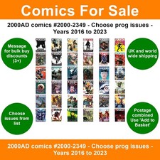 2000ad comics 2000 for sale  SKEGNESS