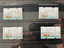PORTUGAL Etiquetas ATM nº 9A de 1996 Serie N Galeão Português goma brilhante comprar usado  Enviando para Brazil