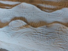 White lightly quilted for sale  CHESHAM