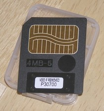 Cartão de armazenamento Smartmedia 4MB 5V 5 volts Smart Media SM memória imagem comprar usado  Enviando para Brazil