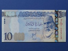 Libyen banknote dinars gebraucht kaufen  Wernberg-Köblitz
