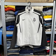Jaqueta de futebol vintage Nike Juventus masculina branca com zíper tamanho M comprar usado  Enviando para Brazil