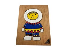 Eskimo vintage holzpuzzle gebraucht kaufen  Göttingen