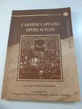 Carmine capuano opere usato  Foggia