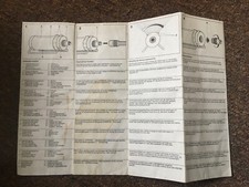 Bedienungsanleitung faltblatt  gebraucht kaufen  Bonn