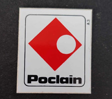 Autocollant poclain neuf usato  Spedire a Italy