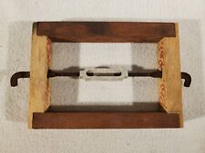 BRAÇADEIRA DE TRILHO DE CAMA DE MADEIRA VINTAGE SUPORTE DISPLAY TORNIQUETE MÓVEIS PRIMITIVOS MÉDICO comprar usado  Enviando para Brazil